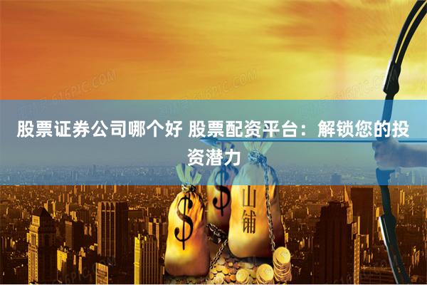 股票证券公司哪个好 股票配资平台：解锁您的投资潜力
